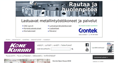 Desktop Screenshot of konekuriiri.fi
